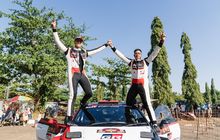 Toyota GR Yaris AP4 Ngamuk di Kejurnas Sprint Rally 2023, TGRI Hattrick Podium Pertama di Seri 4-6