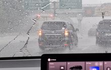 Pakai Jurus 3 Detik, Ini Tips Jaga Jarak Aman Mengemudi Mobil saat Hujan Deras