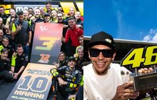 VR46 Racing Team Berusia 10 Tahun, Valentino Rossi Kasih Ucapan Mengharukan