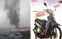 Viral Munculnya Tornado di Rancaekek, Jadi Ingat Sama Motor Bebek Suzuki Ini