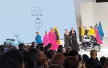 Bukan Nyasar, Ini Alasan Ada Vespa Nampang di Runway Indonesia Fashion Week 2024