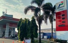 Kondisi SPBU Pertamina Campur Pertalite dengan Pewarna Sudah Tutup