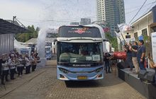 Naik Bus Mewah! ExxonMobil Lubricants Indonesia Kasih Mudik Gratis Buat Ratusan Mekanik