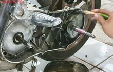 Bersihkan CVT Motor Matic Pakai Bensin Banyak Kurangnya, Ini Kata Mekanik