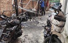 Tragis, 10 Bangkai Motor Terkapar di Parkiran Kos-kosan Gara-Gara Ini