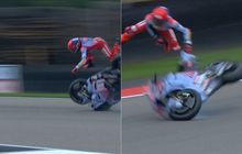 Marc Marquez Crash Horor di Tikungan Angker, Maverick Vinales Kuasai Practice MotoGP Jerman 2024