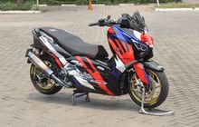 Medusa, Modifikasi Yamaha XMAX Bermotif Helm Arai Quantum-X Wave