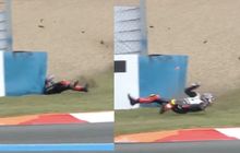 Ngeri, Ini Video Crash Toprak Razgatlioglu di Latihan WorldSBK Prancis