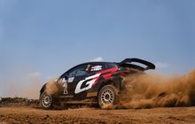 Besut Toyota GR Yaris AP4, Ryan Nirwan Raih Podium Pertama Kejurnas Sprint Rally di Malang 