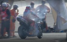 Marshal Bikin Motor Marc Marquez Makin Rusak Parah di MotoGP Mandalika 2024