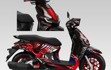 Honda Stylo 160 Jadi Sangar Pakai Livery Venom, Prosesnya Gampang dan Murah
