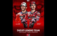 Ducati Juara Tim, Bagnaia Pangkas Jarak dari Martin di Klasemen MotoGP 2024