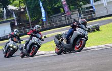 Beda Bagian CVT, Begini Beda Performa Aerox Alpha Turbo dan Standar Saat Dites di Sirkuit