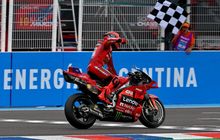 Marc Marquez Menang Balapan MotoGP Argentina 2025, Pecco Bagnaia Gagal Podium