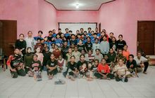 Intip Aksi Nyata Baksi Sosial Klub Motor SSFC Pengda Sorong di Panti Asuhan