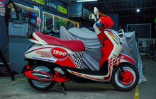 Mata Otomatis Melirik, Cakepnya Filano Hybrid Pakai Jubah Ala Vintage Rally