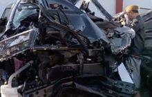 Innova Zenix Terburai Parah di Tol Pasuruan, Maut Renggut Tokoh PCNU dan Istri
