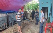 Saingi SPBU Resmi, Rumah Warga Maros Sulsel Digeruduk Polisi Urusan Simpan Solar Sebanyak Ini
