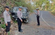 Memang Disengaja, Sopir Sabetkan Mitsubishi L300 Muatan Buruh Tembakau ke Tebing Demi Ini