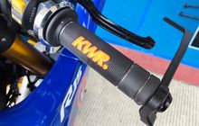 Padahal Masih Bagus, Kok Handgrip Motor Balap Diikat Kawat?