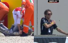 Quartararo Dislokasi Bahu Usai Crash, Cara Penanganan Dokter Bikin Salah Fokus