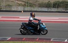 Geber di Sirkuit, Bikers Honda Vario160 Ramaikan Mandalika Racing Series 2025