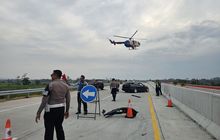 Heboh Dua Helikopter Mendarat di Tengah Jalan Tol Solo-Jogja, Ternyata Ada Ini