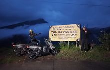 Terbukti Irit, Yamaha Gear Ultima 125 DiajakNanjakke TOL Khayangan via Krakalan, Sanggup?