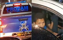 Tertangkap Basah, Dua Remaja Pacaran Naik Mobil Dinas Polisi Propam Polres Tapsel Lakukan Tabrak Lari