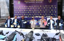 Pemilik Motor Yang Hilang April-Juni, Dikembalikan Polda Metro Jaya