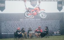 Hadir di ATT 8 Bali, Artis Poppy Sovia Ikut Coba Jalur Off-Road dan Sirkuit Balap