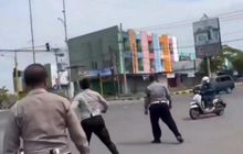 Detik-detik Menegangkan Polisi Gagal Cegat Pemotor, Dosa Pengendara Terkuak