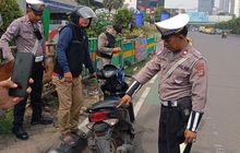 Fenomena Motor Copot Pelat Nomor Menjamur di Jakarta, Polisi Bilang Begini