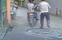 Usaha Sia-sia, Pengendara Honda Vario Kabur Dari Razia Operasi Patuh ke Lokasi Mengecewakan