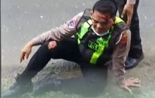 Gugup Lihat Isyarat Tangan, Remaja 17 Tahun Hajar Anggota Polisi Rompi Hijau Pakai Mobil Pikap
