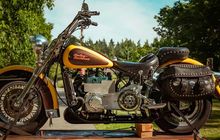 Pensiunkan V-Engine, Modifikasi Mesin Harley-Davidson ini Bikin Pangling