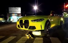 Terkuak Sosok Sopir BMW M4 yang Nyangkut di Pembatas Jalan Blitar, Ini Awalnya
