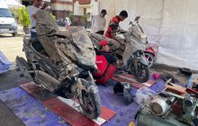 Posko Yamaha Untuk Bali, Warga Terdampak Banjir Dipersilakan Datang Servis Gratis
