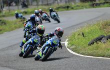 Mengintip Serunya FIM MiniGP Indonesia 2025, Pembalap Cilik Tirukan Elbow Down Ala Marquez