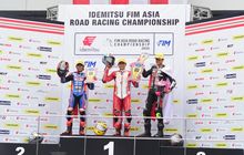 Bendera Indonesia Berkibar di Sepang Malaysia, Tiga Pembalap AHRT Naik Podium