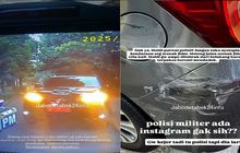 Patwal Polisi Militer Potong Jalan Sembarangan, Bodi Honda Freed Berakhir Lecet Parah