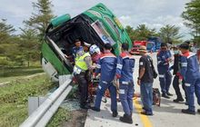 Pemilk Bus Pariwisata Koprol di Exit Tol Pemalang Permainkan Nyawa, Sejak Awal Tak Laik Administrasi
