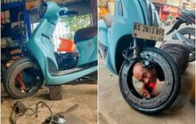 Banyak yang Penasaran, Ternyata Segini Biaya Bikin Pelek Motor Hubless