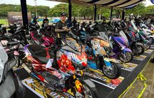 XMAX Rp 400 Juta Milik Juwantono Jadi Sorotan di Yamaha CUSTOMAXI 2025 Aceh