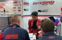 Start Dari Baris Kedua, Veda Ega Optimis Podium di JuniorGP Catalunya