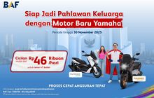 November, N-nya Apa? Nyicil Yamaha NMAX di BAF Cuma Rp 46 Ribuan per Hari!