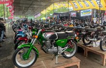 Nyeni Mase! Ribuan Honda CB Lawas Rayakan Anniversarry 2 Dekade di Wonogiri