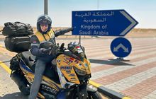 Turing Indonesia-Mekah, Rider XMAX Ini Ceritakan Pengalaman Melintasi 12 Negara