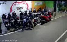 Penjaga Parkiran Kesirep Pria Berhoodie Hitam, Pagi Hari Syok Bersama Pemilik Honda BeAT