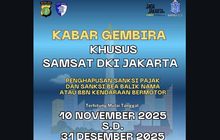 Daftar 10 Provinsi Baik Hati, Rela Beri Grasi Penunggak Pajak Kendaraan Sampai Akhir Desember 2025